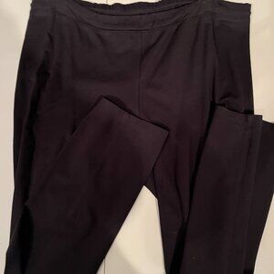 Donna Karan Black Elastic Waist‎ Pants – Size Large, Previously Worn